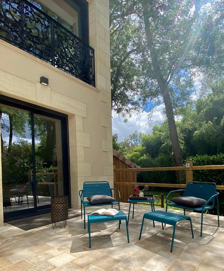 La Maison L'Eperon, Stylish 5 Star Villa Surrounded By Vineyard Near Saint Emilion Vérac Exterior foto